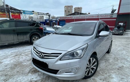 Hyundai Solaris II рестайлинг, 2014 год, 1 200 000 рублей, 1 фотография