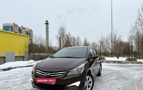 Hyundai Solaris II рестайлинг, 2015 год, 1 280 000 рублей, 3 фотография