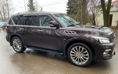 Infiniti QX80 I рестайлинг, 2015 год, 3 350 000 рублей, 33 фотография