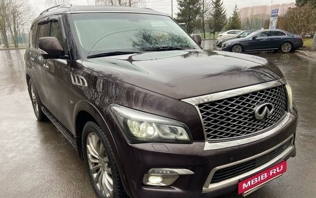 Infiniti QX80 I рестайлинг, 2015 год, 3 350 000 рублей, 32 фотография