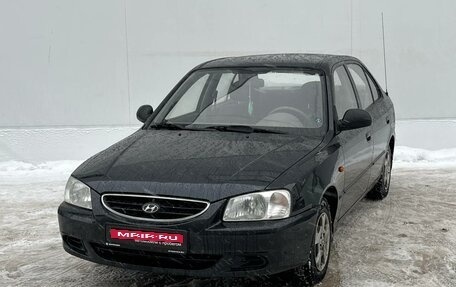 Hyundai Accent II, 2011 год, 385 000 рублей, 1 фотография