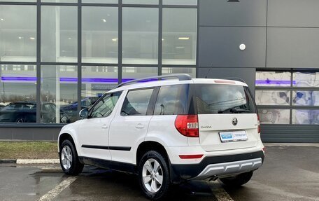 Skoda Yeti I рестайлинг, 2014 год, 1 099 000 рублей, 3 фотография