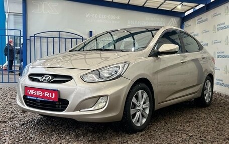 Hyundai Solaris II рестайлинг, 2011 год, 849 000 рублей, 1 фотография