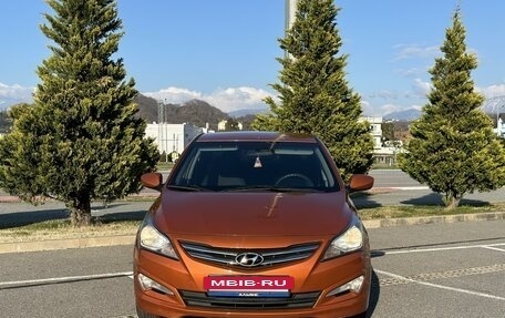 Hyundai Solaris II рестайлинг, 2014 год, 1 150 000 рублей, 10 фотография