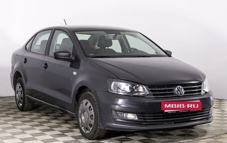 Volkswagen Polo VI (EU Market), 2017 год, 980 000 рублей, 3 фотография