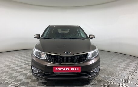 KIA Rio III рестайлинг, 2016 год, 1 378 000 рублей, 2 фотография