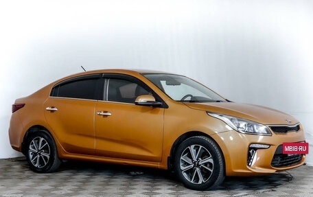 KIA Rio IV, 2017 год, 1 748 460 рублей, 3 фотография