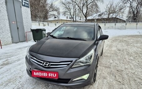 Hyundai Solaris II рестайлинг, 2015 год, 600 000 рублей, 11 фотография