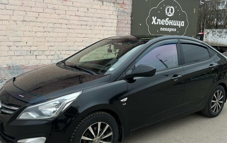 Hyundai Solaris II рестайлинг, 2014 год, 970 000 рублей, 12 фотография