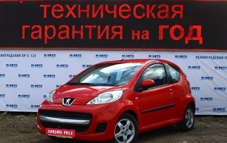 Peugeot 107 I рестайлинг, 2009 год, 399 000 рублей, 3 фотография