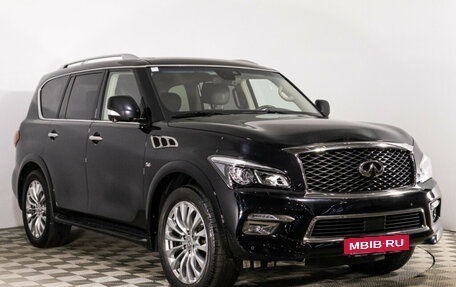 Infiniti QX80 I рестайлинг, 2017 год, 3 689 000 рублей, 3 фотография