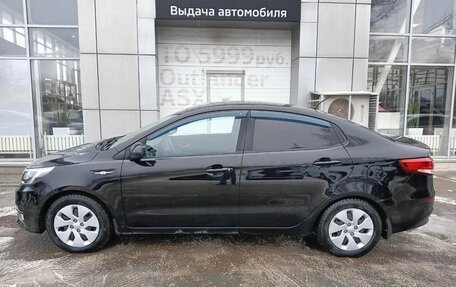 KIA Rio III рестайлинг, 2016 год, 990 000 рублей, 2 фотография