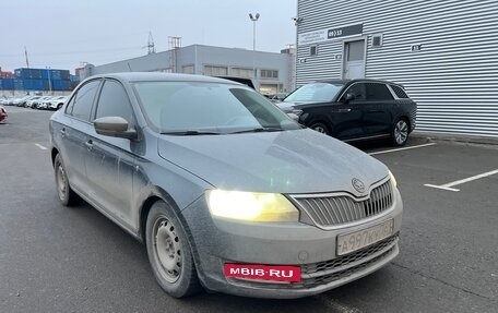 Skoda Rapid I, 2014 год, 1 125 000 рублей, 3 фотография