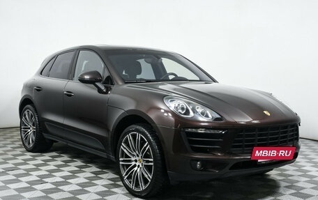 Porsche Macan I рестайлинг, 2014 год, 3 478 000 рублей, 3 фотография