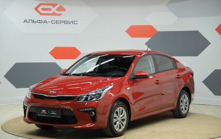 KIA Rio IV, 2019 год, 1 590 000 рублей, 1 фотография