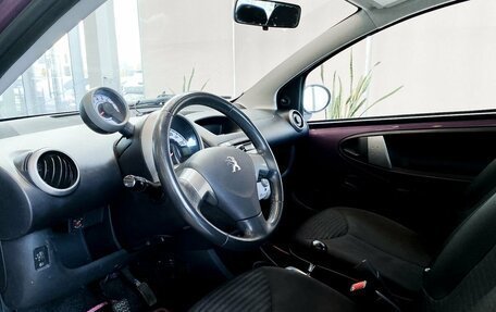 Peugeot 107 I рестайлинг, 2012 год, 449 000 рублей, 20 фотография