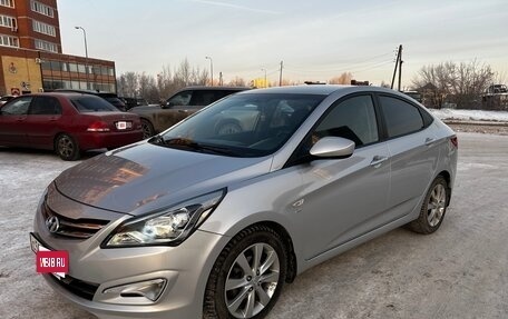 Hyundai Solaris II рестайлинг, 2014 год, 1 200 000 рублей, 1 фотография