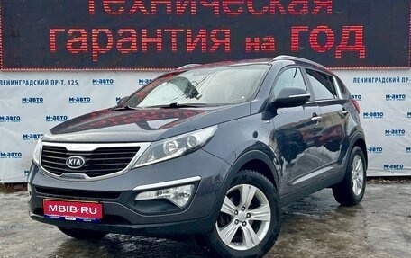 KIA Sportage III, 2012 год, 1 286 000 рублей, 1 фотография