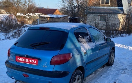 Peugeot 206, 2000 год, 150 000 рублей, 7 фотография