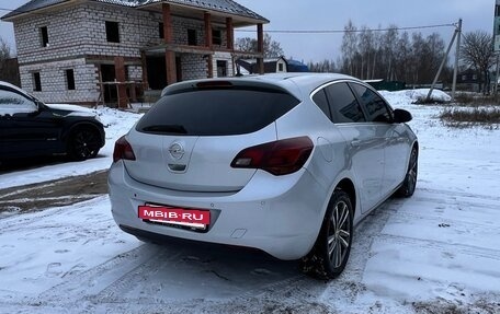 Opel Astra J, 2012 год, 820 000 рублей, 4 фотография