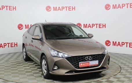 Hyundai Solaris II рестайлинг, 2021 год, 1 595 000 рублей, 3 фотография