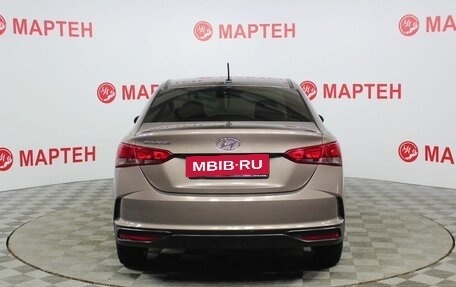 Hyundai Solaris II рестайлинг, 2021 год, 1 595 000 рублей, 6 фотография