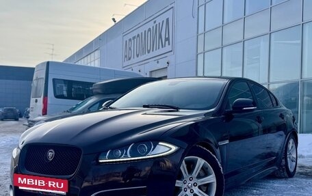 Jaguar XF I рестайлинг, 2013 год, 990 000 рублей, 2 фотография