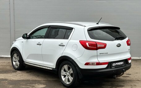 KIA Sportage III, 2012 год, 1 290 000 рублей, 2 фотография