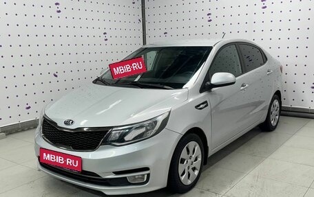 KIA Rio III рестайлинг, 2016 год, 1 080 000 рублей, 1 фотография