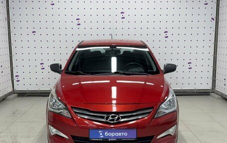 Hyundai Solaris II рестайлинг, 2015 год, 1 100 000 рублей, 5 фотография