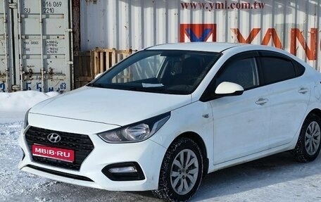 Hyundai Solaris II рестайлинг, 2019 год, 1 353 000 рублей, 1 фотография