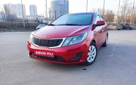 KIA Rio III рестайлинг, 2014 год, 675 000 рублей, 1 фотография