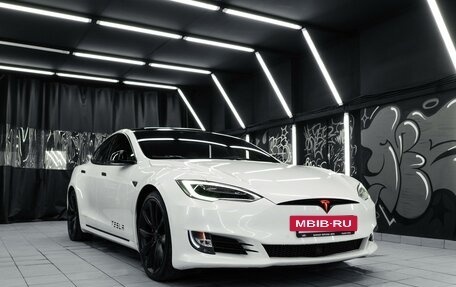 Tesla Model S I, 2016 год, 3 500 000 рублей, 3 фотография