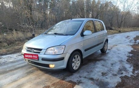 Hyundai Getz I рестайлинг, 2004 год, 499 000 рублей, 1 фотография