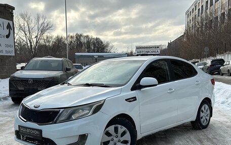 KIA Rio III рестайлинг, 2014 год, 530 000 рублей, 2 фотография