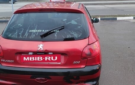 Peugeot 206, 2006 год, 249 000 рублей, 3 фотография