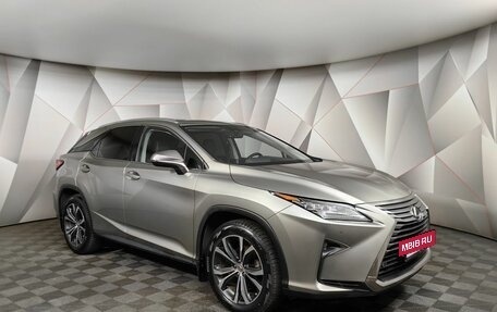 Lexus RX IV рестайлинг, 2017 год, 3 748 000 рублей, 3 фотография