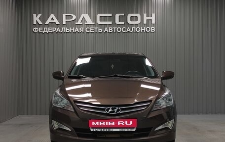 Hyundai Solaris II рестайлинг, 2014 год, 970 000 рублей, 3 фотография