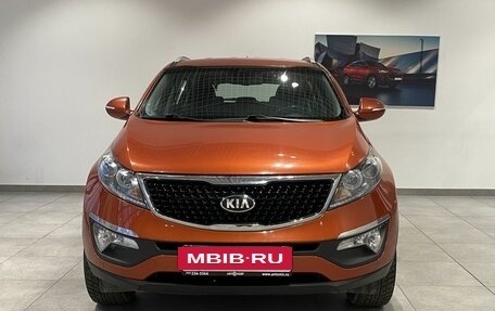 KIA Sportage III, 2014 год, 1 419 000 рублей, 2 фотография