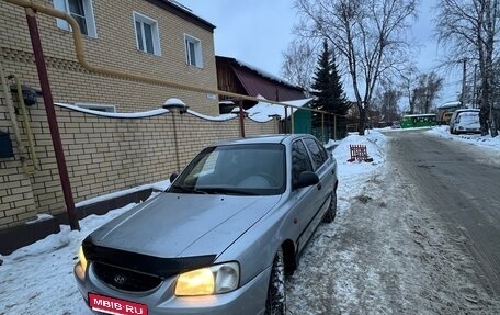 Hyundai Accent II, 2003 год, 185 000 рублей, 1 фотография