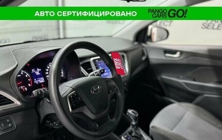 Hyundai Solaris II рестайлинг, 2019 год, 1 222 000 рублей, 13 фотография