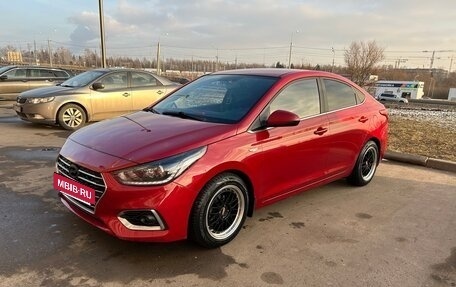 Hyundai Solaris II рестайлинг, 2017 год, 1 900 000 рублей, 3 фотография