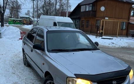 Hyundai Accent II, 2003 год, 185 000 рублей, 3 фотография