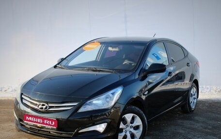 Hyundai Solaris II рестайлинг, 2014 год, 940 000 рублей, 1 фотография