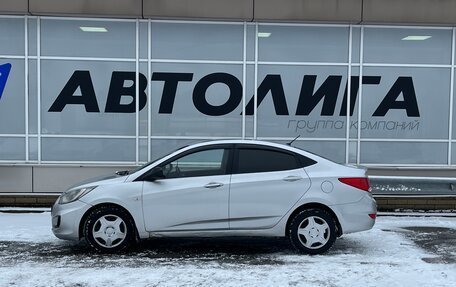 Hyundai Solaris II рестайлинг, 2011 год, 497 000 рублей, 4 фотография