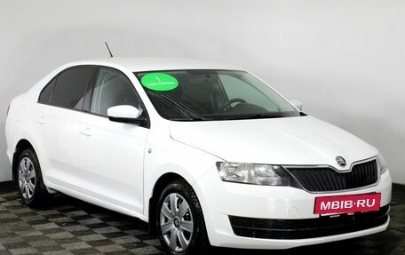 Skoda Rapid I, 2015 год, 850 000 рублей, 3 фотография