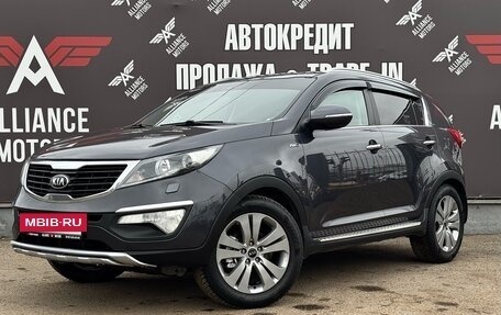 KIA Sportage III, 2013 год, 1 385 000 рублей, 3 фотография