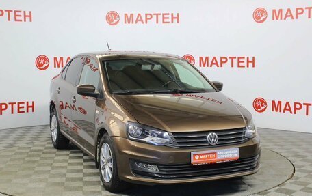 Volkswagen Polo VI (EU Market), 2017 год, 1 224 000 рублей, 3 фотография