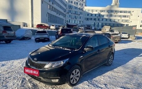 KIA Rio III рестайлинг, 2015 год, 1 099 000 рублей, 5 фотография