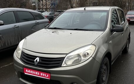 Renault Sandero I, 2010 год, 640 000 рублей, 1 фотография